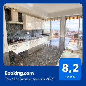 Le Clair Golfe-Juan - T2 terrasse vue mer Parking privé WIFI - LIMESTAY
